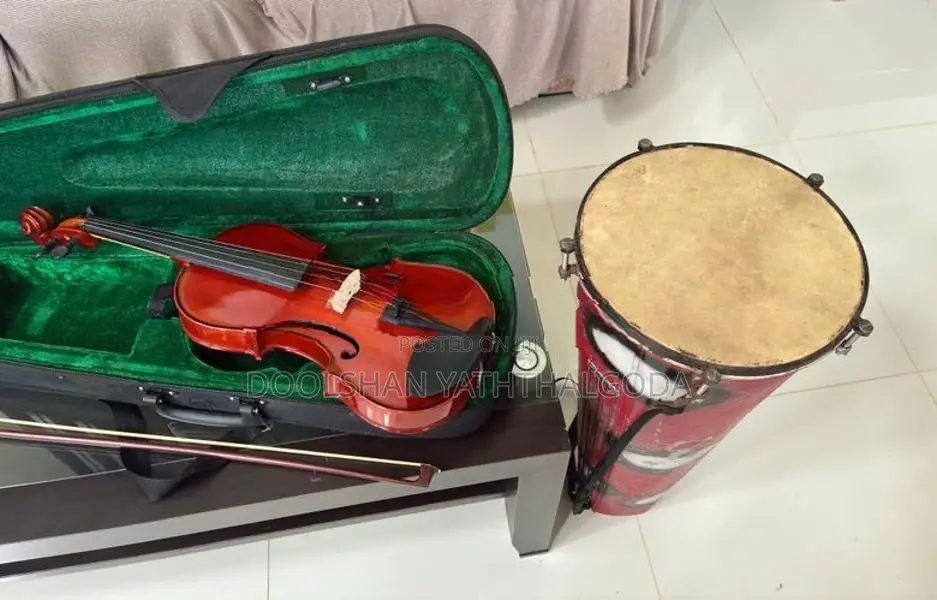 Full Set Lark Violin With Bongo