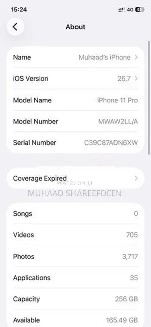 Apple iPhone 11 Pro (Used)