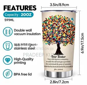 Teacher's Day Tumbler Cup (Teacher's 2026 Gift)