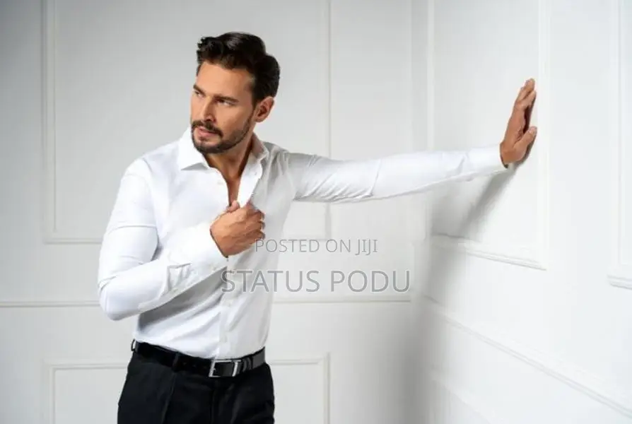 Customised White Shirt For Men