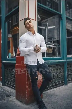 Customised White Shirt For Men