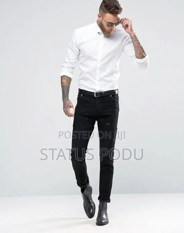 Customised White Shirt For Men