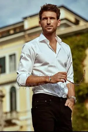 Customised White Shirt For Men
