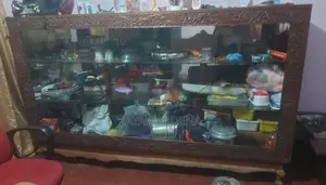 Wood Display Cabinet