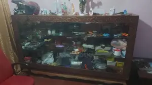 Wood Display Cabinet