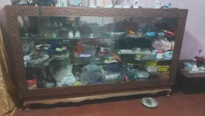 Wood Display Cabinet