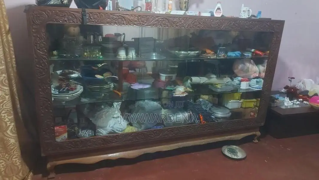 Wood Display Cabinet