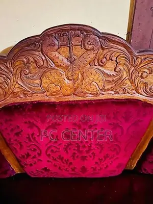 Antique Wooden Kawichchiya – කැටයම් කළ ලී කවිච්චිය