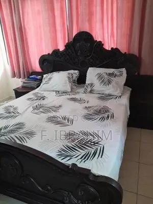 Teak Bed Wood with Mattress 6×5
