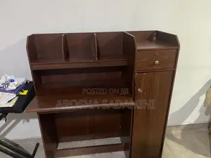 Wooden Study Table with Storage