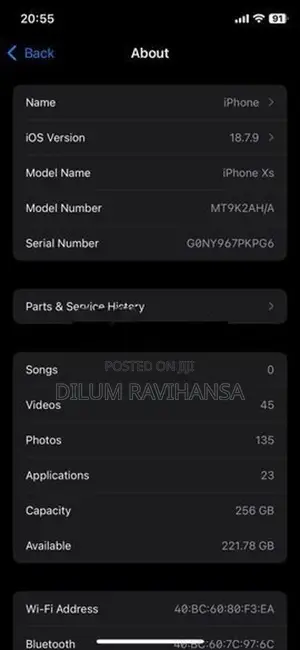 Apple iPhone XS (Used)