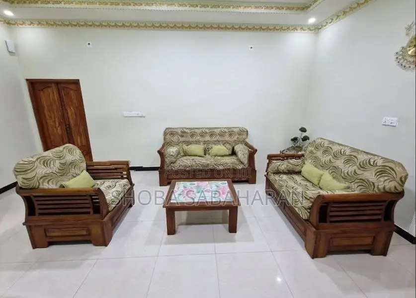 Damro Teak Wooden Sofa Set