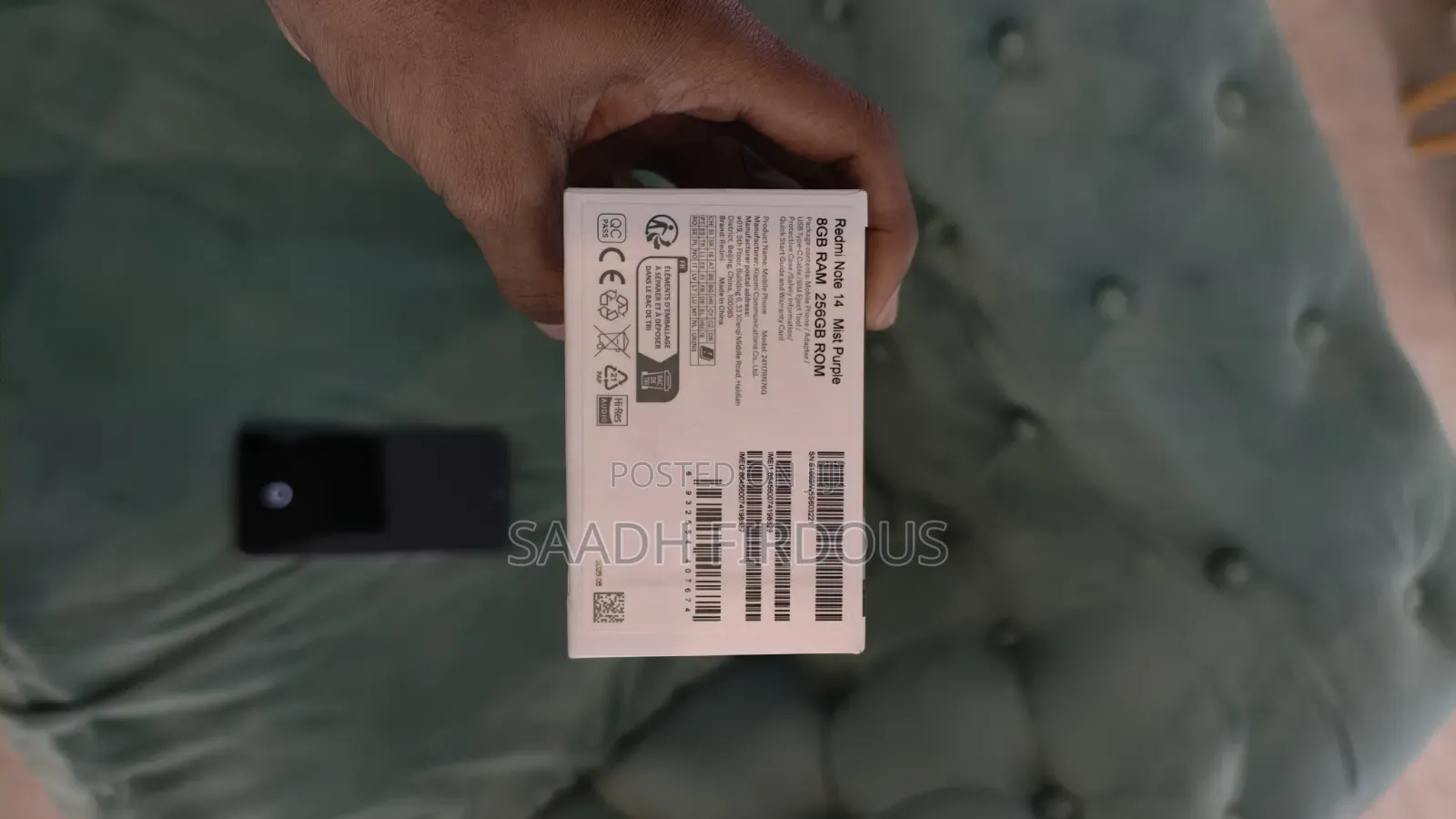 Xiaomi Redmi Note 14 4G 256 GB Red