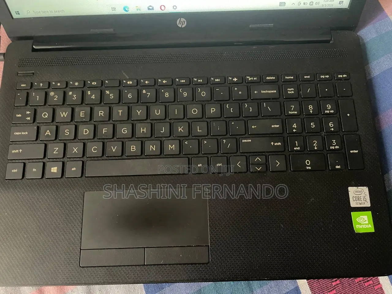 Laptop HP 15-da2933nia 8GB Intel Core i5 SSD 256GB