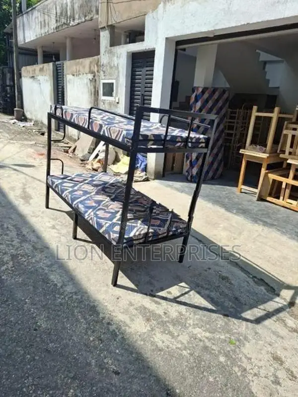 Bunk Beds 6×3 Ft with 2 Double Layer Mattress