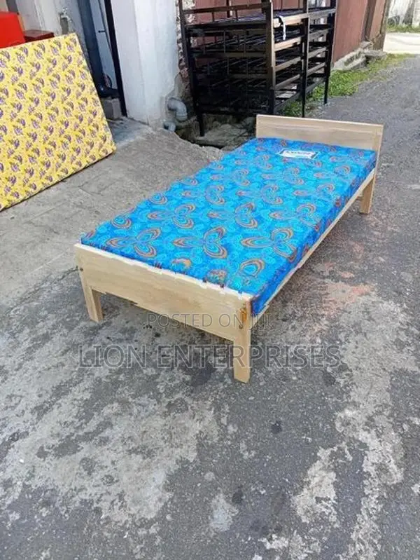 6×3 Actoniya Bed with Double Layer Mattress