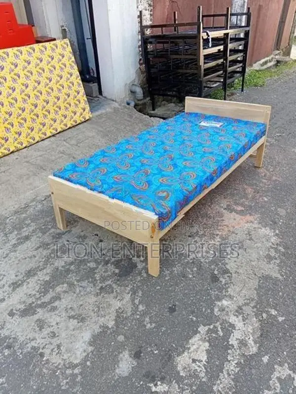 6×3 Actoniya Bed with Double Layer Mattress