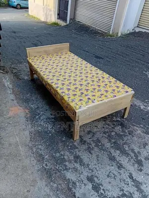 6×3 Single Bed with Layer Mattress