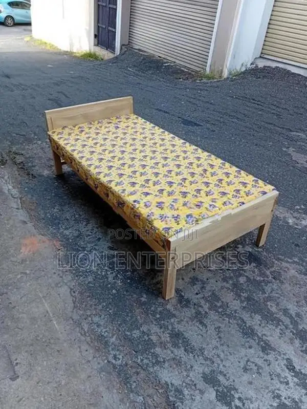 6×3 Single Bed with Layer Mattress
