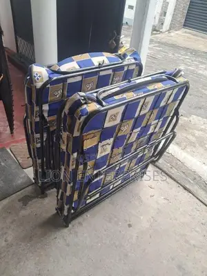 6×2.5 Ft Folding Bed with Mattress