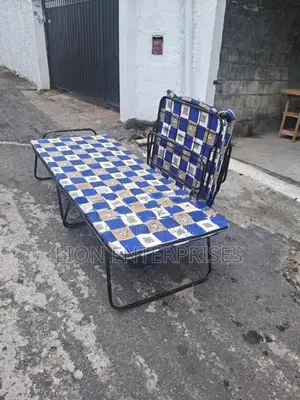 6×2.5 Ft Folding Bed with Mattress