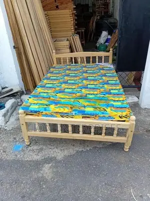 6×4 Double Bed with Layer Mattress