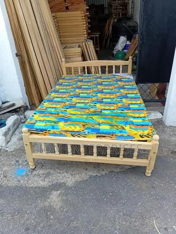 6×4 Double Bed with Layer Mattress
