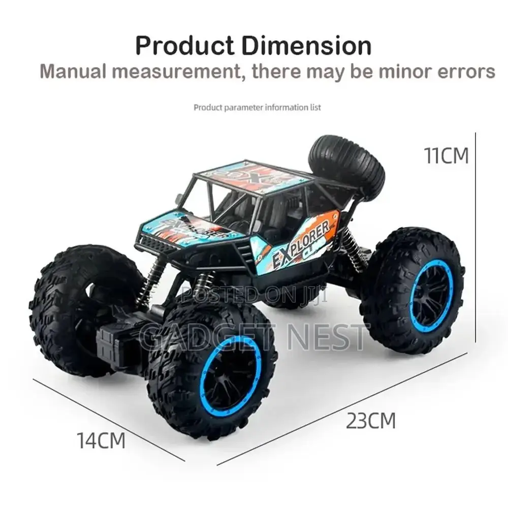 Remote Control Off-Road 2WD Climbing Toy Rc Car