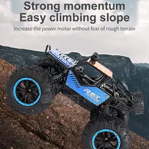 RC Car Monster Truck Off-Road Remote Control Toy Car With LED Lights