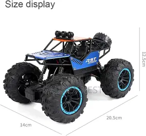 RC Car Monster Truck Off-Road Remote Control Toy Car With LED Lights