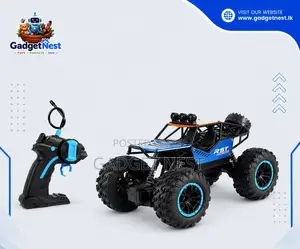 RC Car Monster Truck Off-Road Remote Control Toy Car With LED Lights