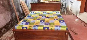 New Teak Box Bed 6ft X5ft