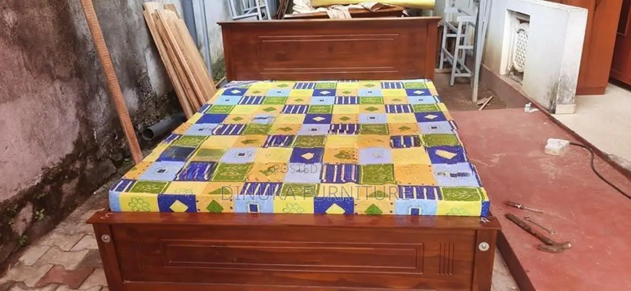 New Teak Box Bed 6ft X5ft