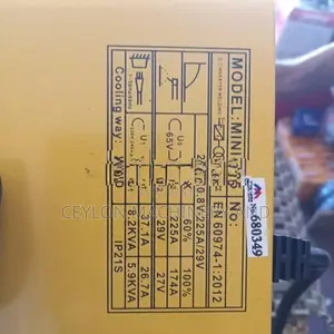 VBW MINI 225 Welding Plant - 225A (12 Rod Nonstop)