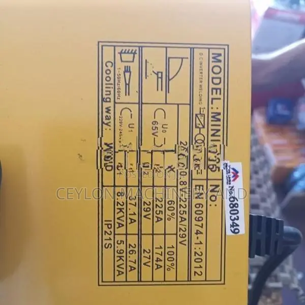 VBW MINI 225 Welding Plant - 225A (12 Rod Nonstop)
