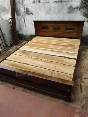 Teak Box Bed 6ft *5ft
