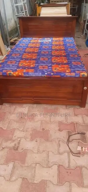 Teak Bed 6ft *3ft