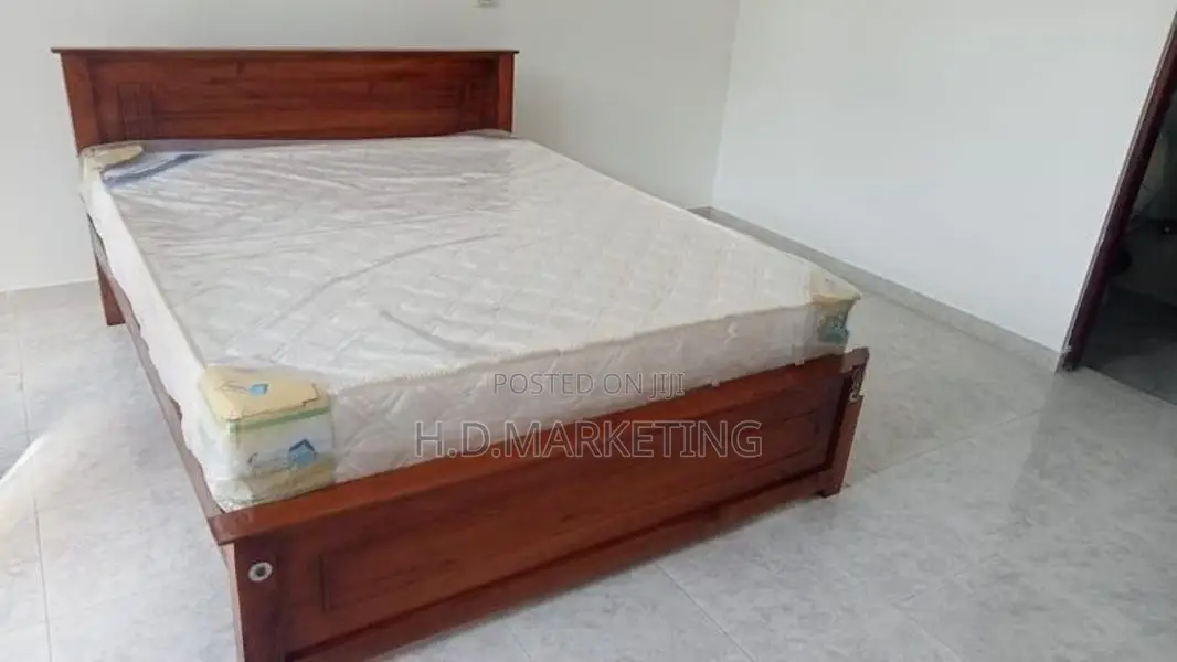 6x5 Queen Box Bed with Arpico Spring Mattress