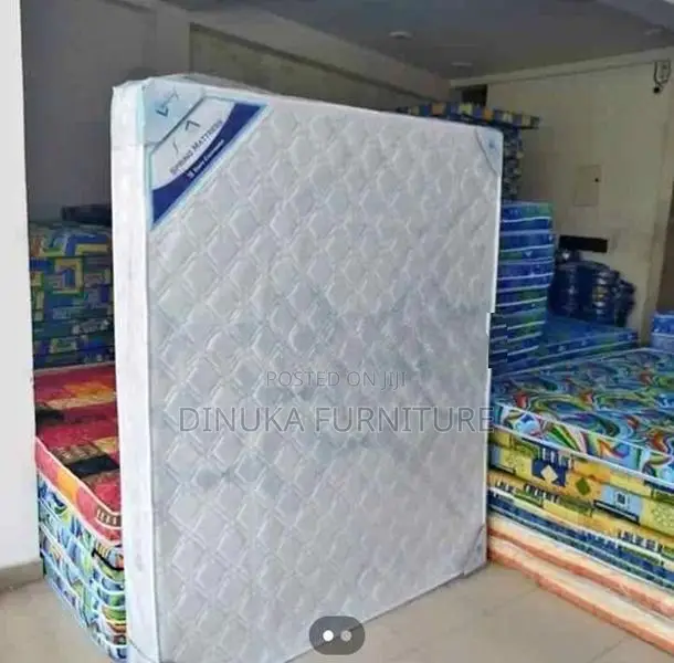 Teak Bed 6ft *5ft with 7" Spring Mattress