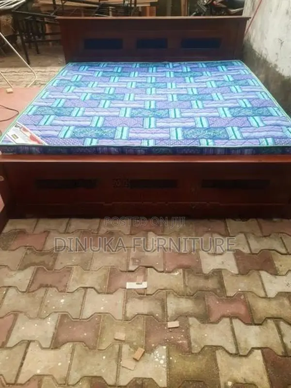 Teak Heavy Bed 6ft /5ft