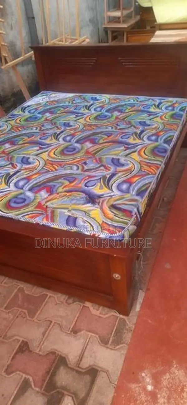 Teak Heavy Bed 6ft /5ft