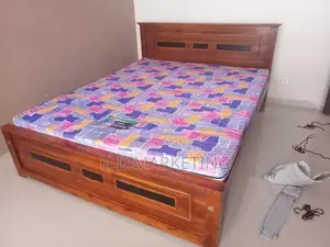 6x5 Desing Box Bed with Double Layer Mattress
