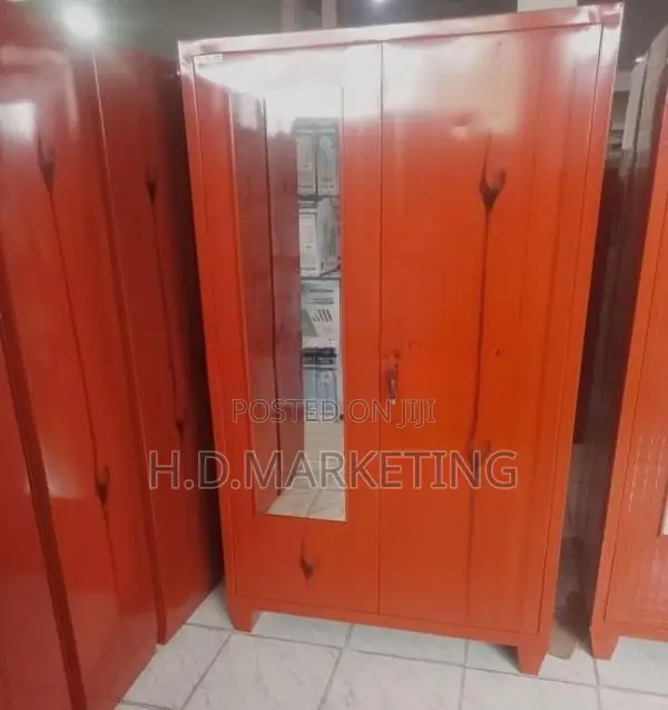 6×4 Ft Steel Design Wardrobe with Glass
