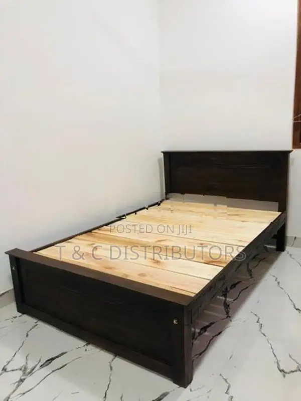 72*78 Teak Box Bed
