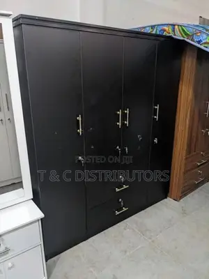 melamine 4 door almari