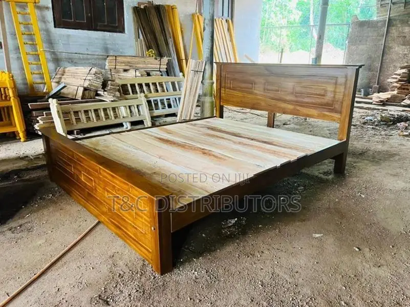Teak bed 6*5