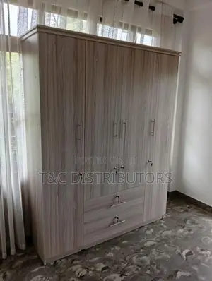 Melamine 4 door almari