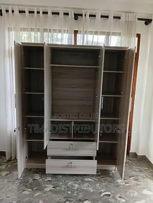 Melamine 4 door almari