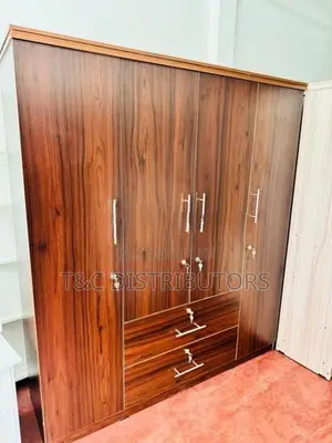 Melamine 4 door almari