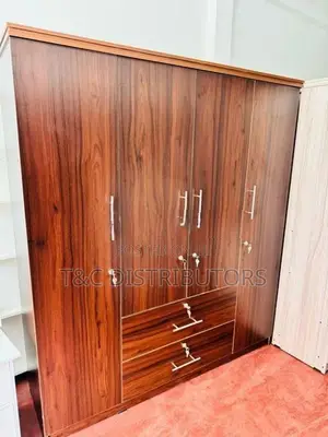 Melamine 4 door almari